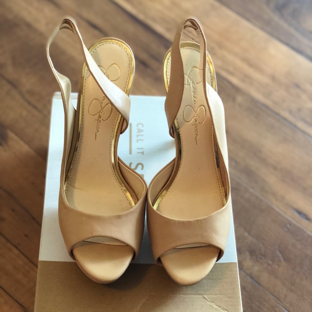 Jessica Simpson sling backs